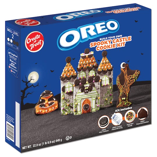 Michaels, Create-A-Treat™ OREO Spooky Castle Cookie Kit – Category: Halloween Baking